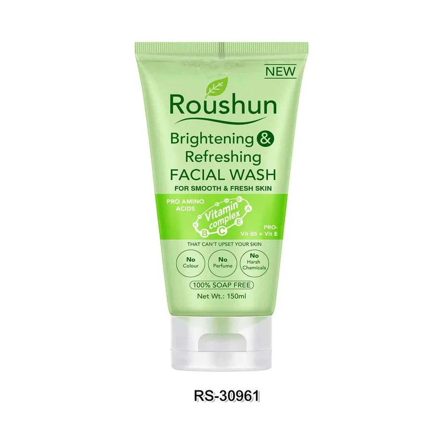 ROUSHUN Brightening And Refreshing Facial Wash model RS-30961 product image for OEM/ODM private label personal care manufacturing