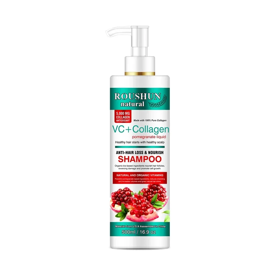 ROUSHUN Pomegranate Shampoo 500 ml OEM/ODM Rs-30005 product image for OEM/ODM private label shampoo manufacturing