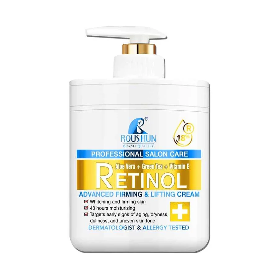 ROUSHUN Cream Retinol Firming Cream model RS-30900 product image for OEM/ODM private label body cream manufacturing