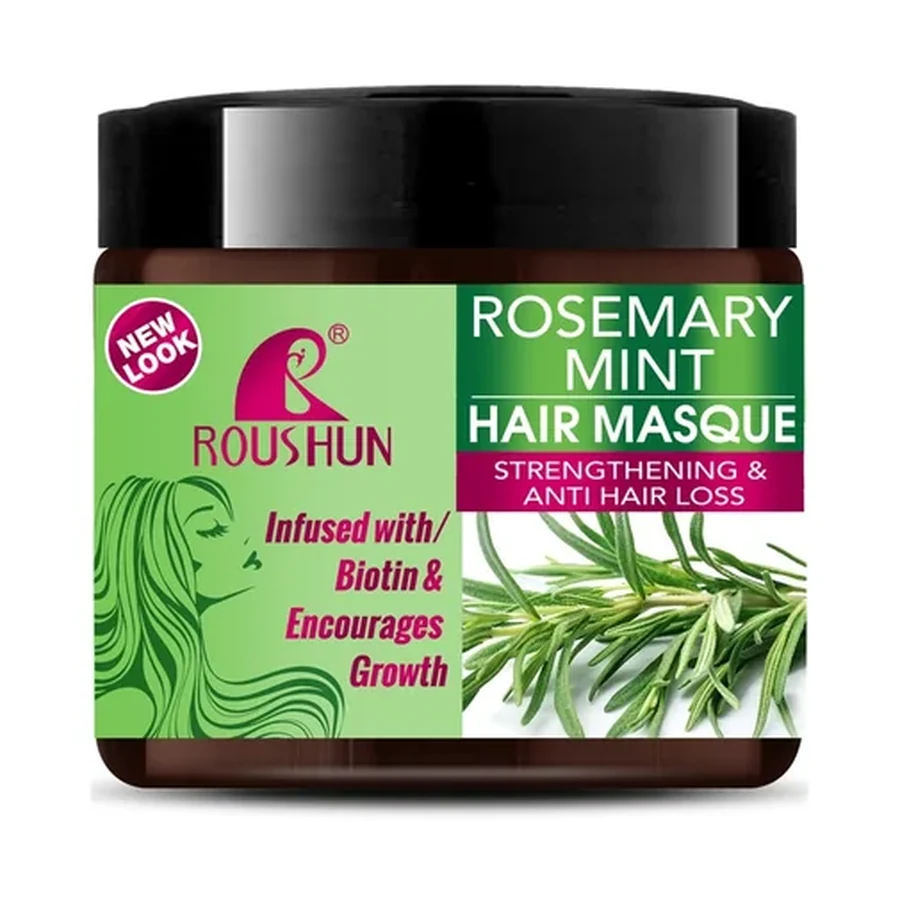 قناع الشعر بالروزماري والنعناع ROUSHUN سعة 500 g بنظام OEM/ODM موديل Rs-30716