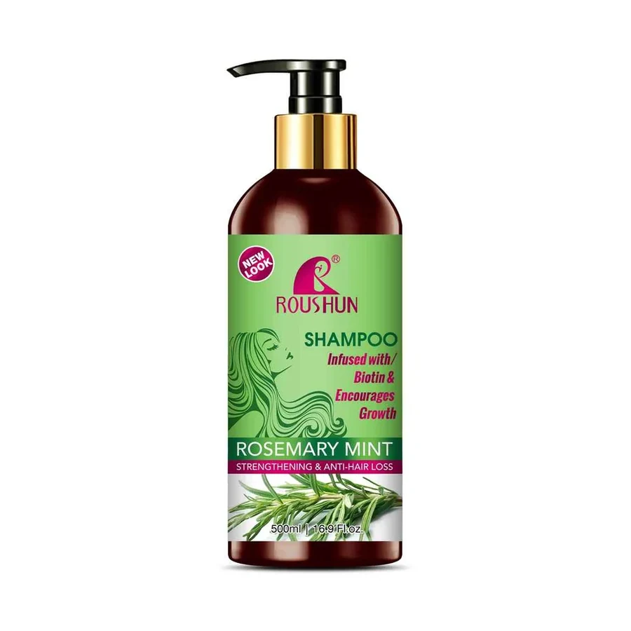 شامبو إكليل الجبل من ROUSHUN سعة 500 ml OEM/ODM RS-30713