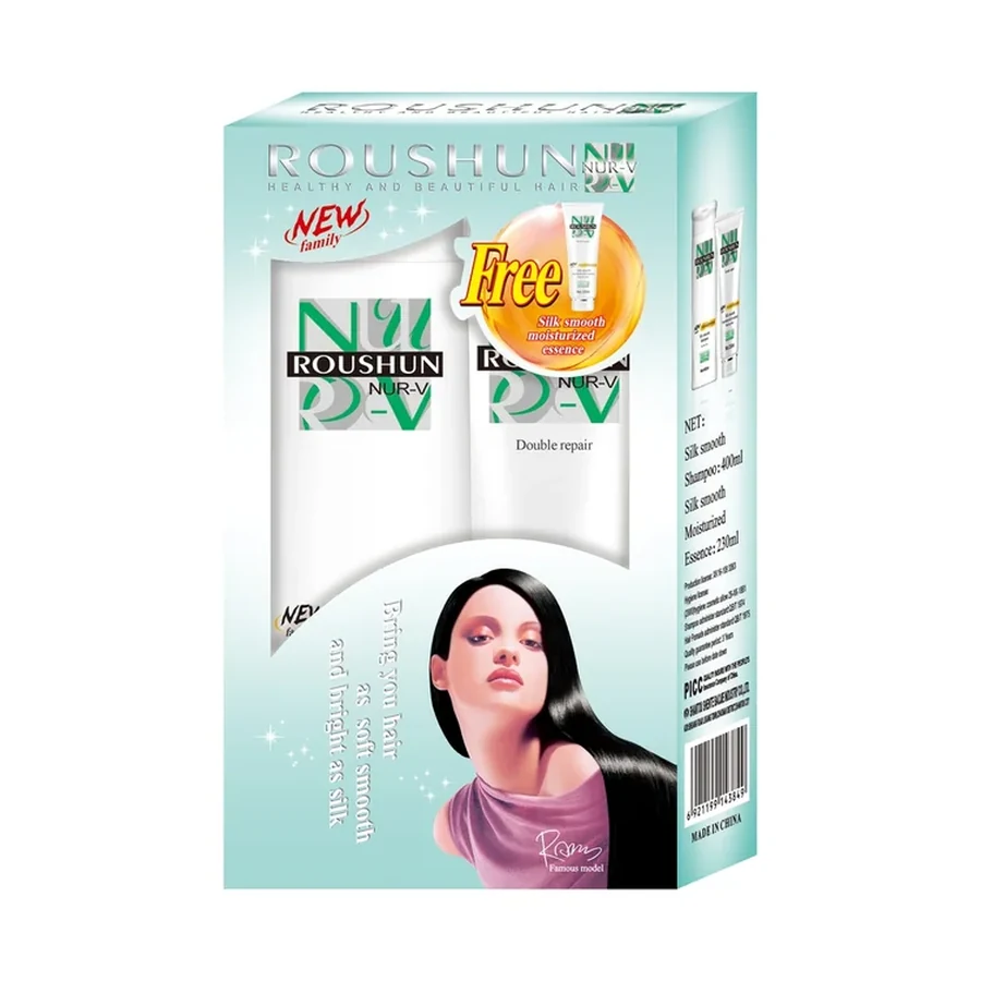 ROUSHUN Shampoo+ Conditionerblue Hair Care Set 400 ml OEM/ODM Rs-22060 product image for OEM/ODM private label hair care manufacturing