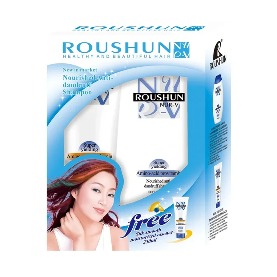 ROUSHUN Shampoo+ Conditionerblue Hair Care Set 400 ml OEM/ODM Rs-22072 product image for OEM/ODM private label hair care manufacturing