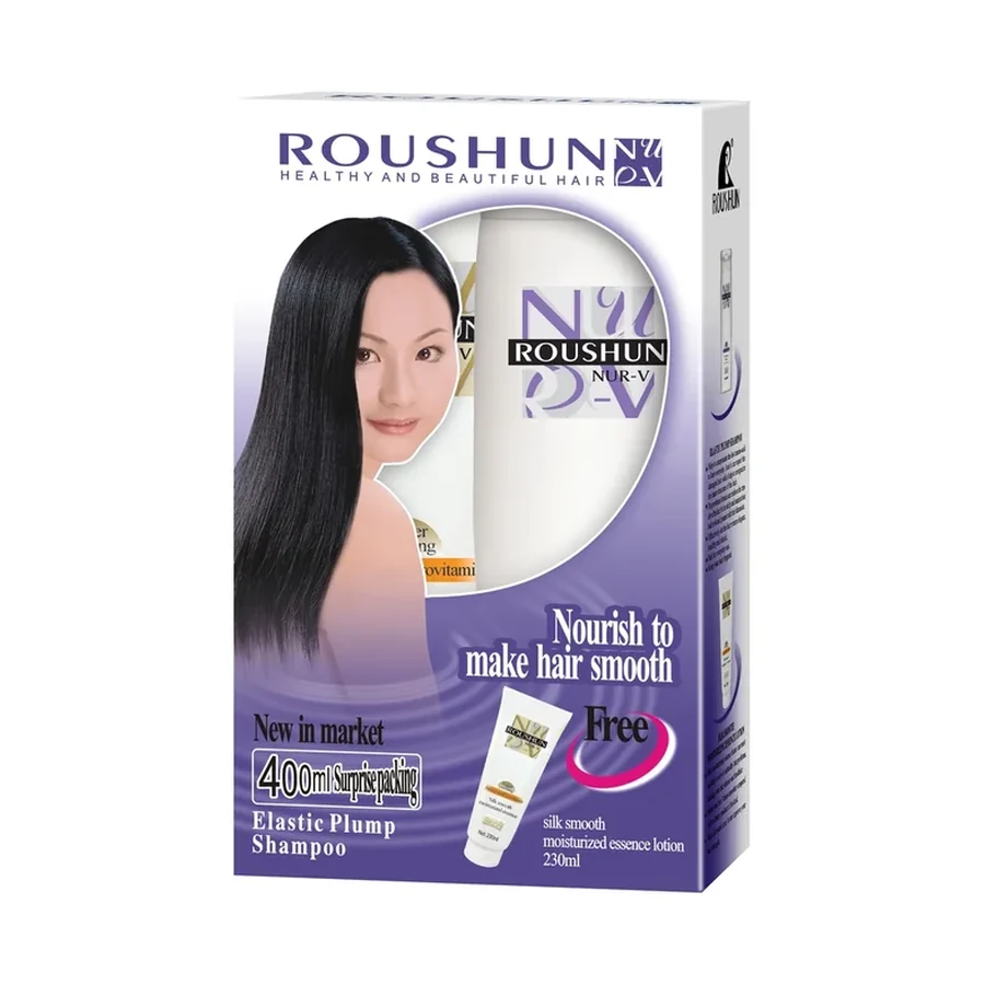 ROUSHUN Shampoo+ Conditionerpurple Hair Care Set 400 ml OEM/ODM Rs-22012 product image for OEM/ODM private label hair care manufacturing