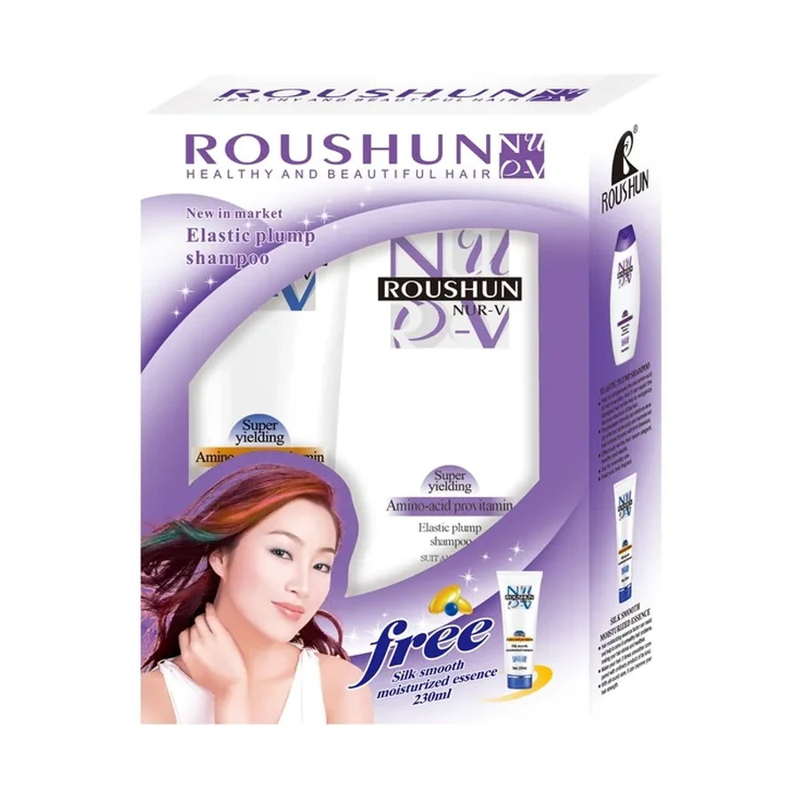 ROUSHUN Shampoo+ Conditionerpurple Hair Care Set 400 ml OEM/ODM Rs-22074 product image for OEM/ODM private label hair care manufacturing