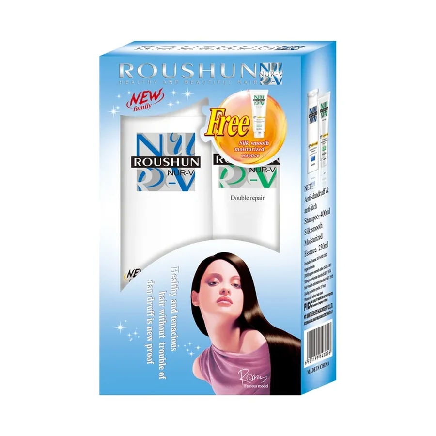 ROUSHUN Shampoo+ Conditioneryellow Hair Care Set 400 ml OEM/ODM Rs-22061 product image for OEM/ODM private label hair care manufacturing
