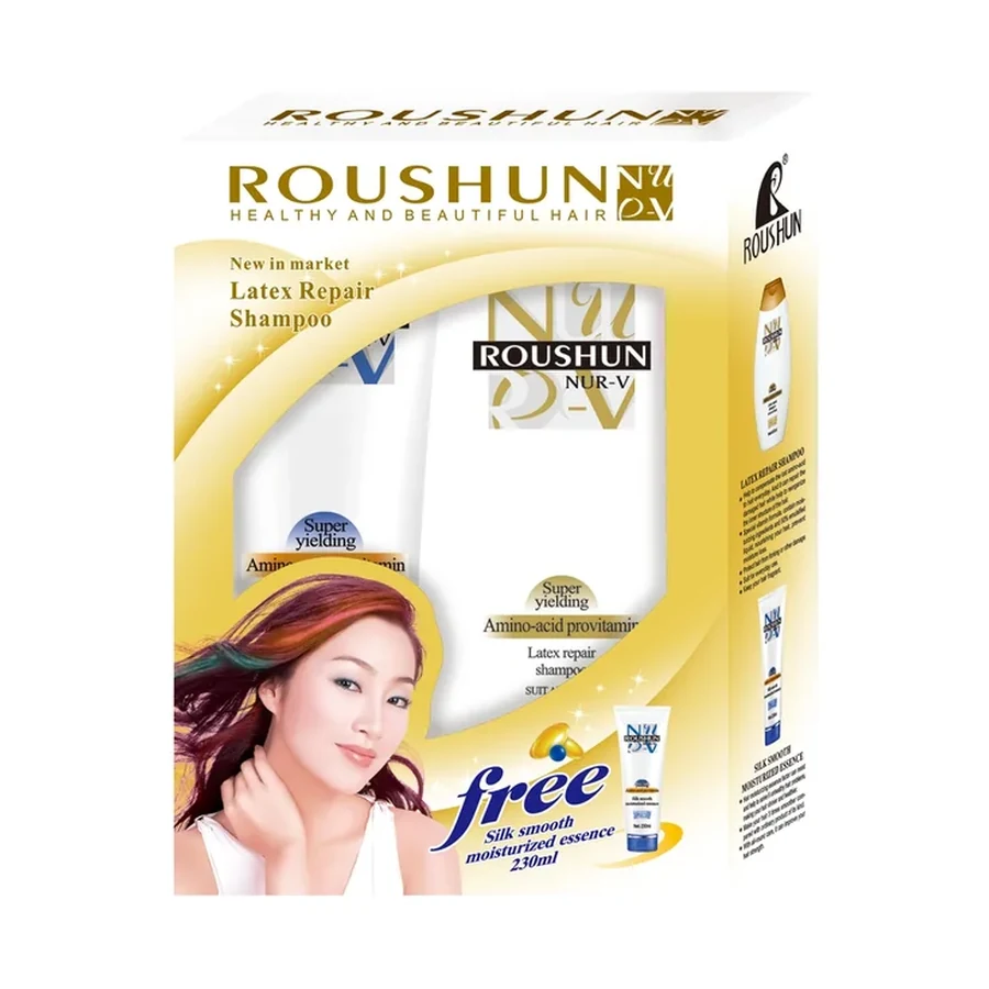 ROUSHUN Shampoo+ Conditioneryellow Hair Care Set 400 ml OEM/ODM Rs-22071 product image for OEM/ODM private label hair care manufacturing