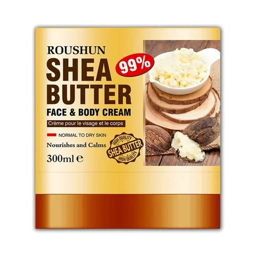 ROUSHUN Shea Butter Face Cream 300 ml OEM/ODM Rs-30105 product image for OEM/ODM private label skincare manufacturing