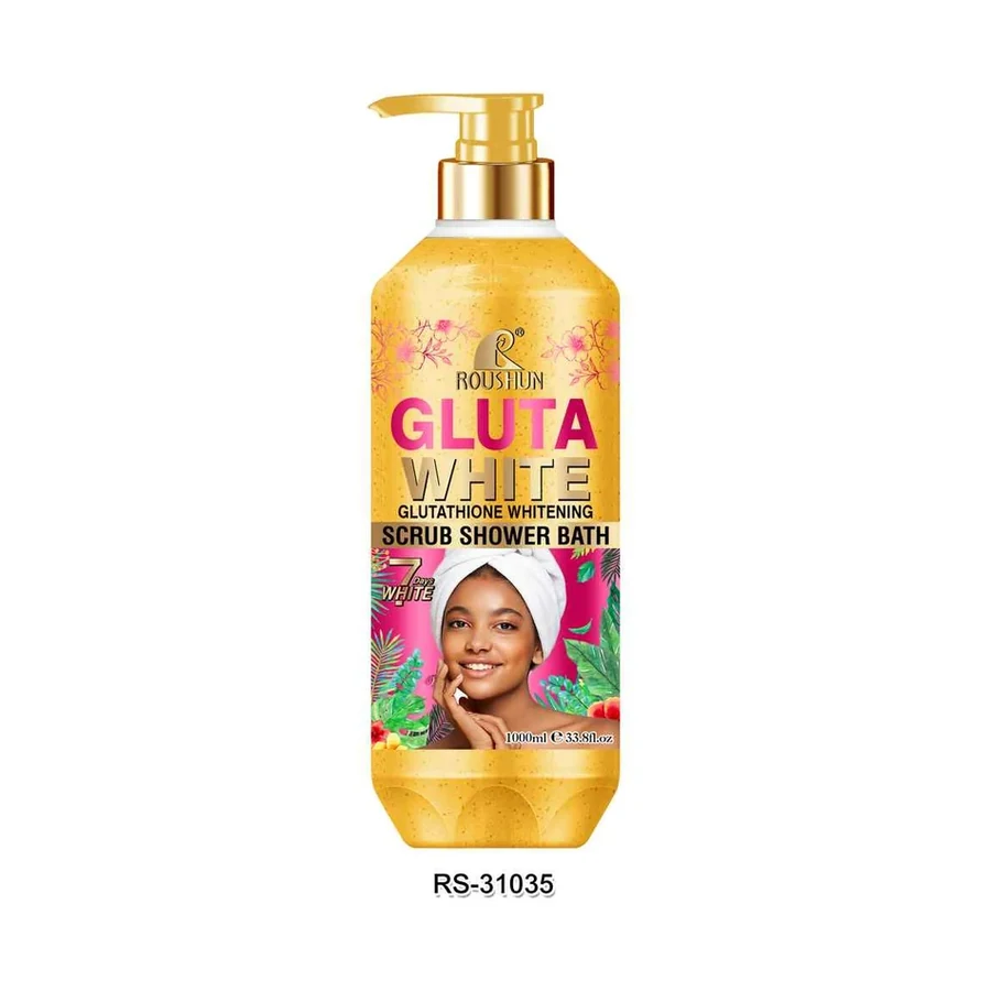 ROUSHUN GLUTA WHITE Shower Bath model RS-31035 product image for OEM/ODM private label shower gel manufacturing