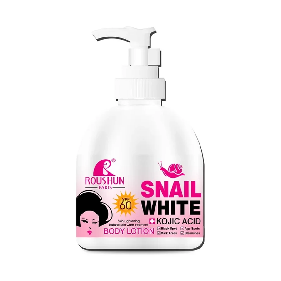 ROUSHUN Snail Body Lotion 500 ml OEM/ODM Rs-30610 product image for OEM/ODM private label body lotion manufacturing