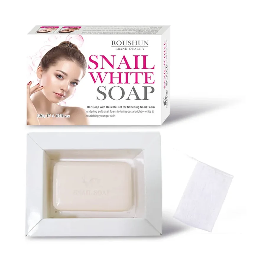 ROUSHUN Snail Soap 120 g OEM/ODM Rs-30160 product image for OEM/ODM private label soap manufacturing