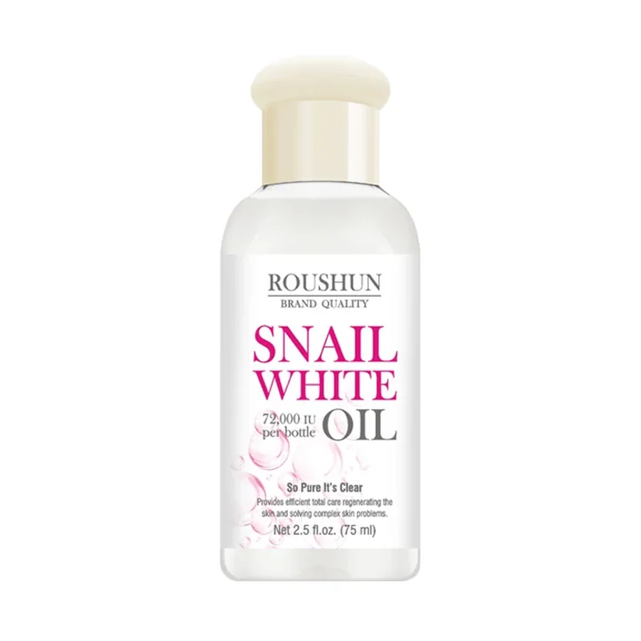 ROUSHUN Snail White Body Oil 75 ml OEM/ODM Rs-30232 product image for OEM/ODM private label body oil manufacturing