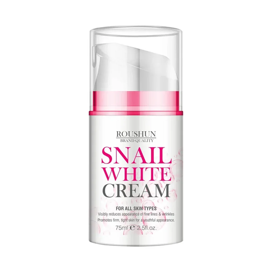 ROUSHUN Snail White Cream Personal Care Product 75 ml OEM/ODM Rs-30154 product image for OEM/ODM private label personal care product manufacturing