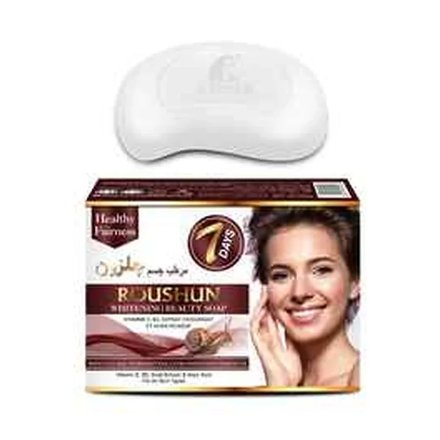 ROUSHUN Soap 7Days Brightening Snail Beauty Soap model RS-30686 product image for OEM/ODM private label soap manufacturing