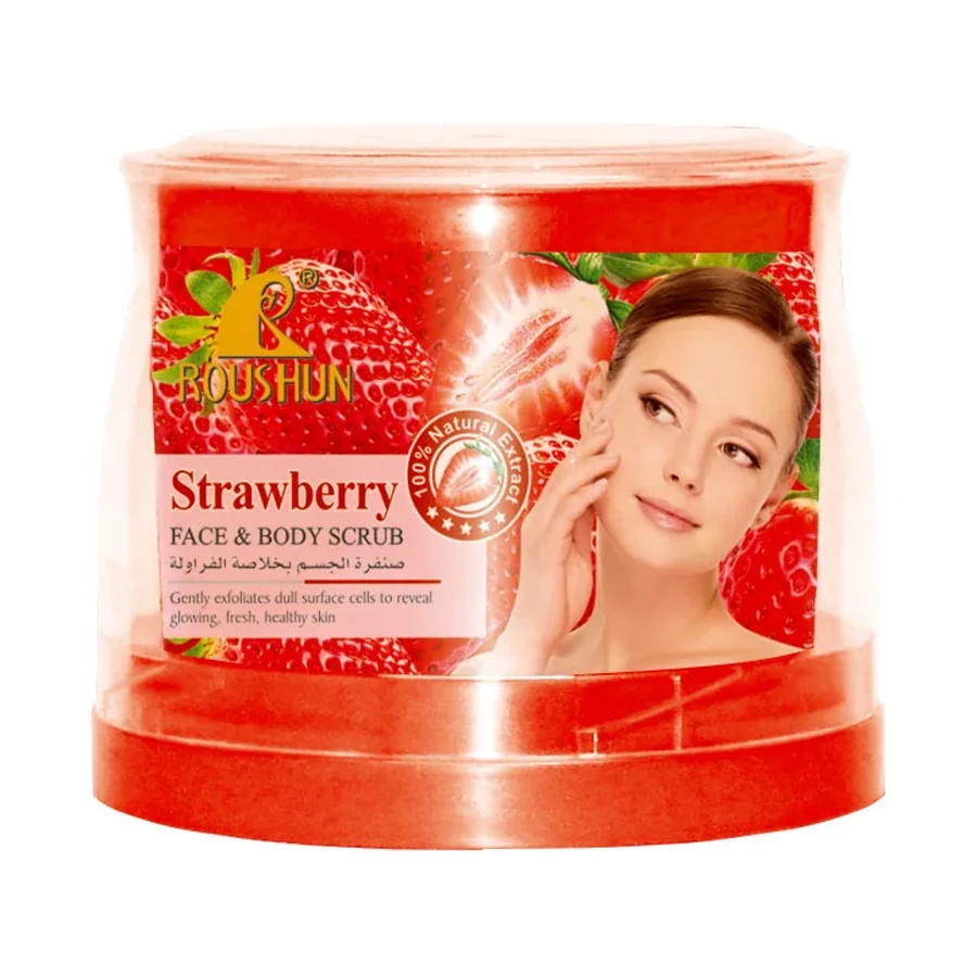 ROUSHUN Strawberry Scurb Personal Care Product 300 ml OEM/ODM Rs-28877 product image for OEM/ODM private label personal care product manufacturing