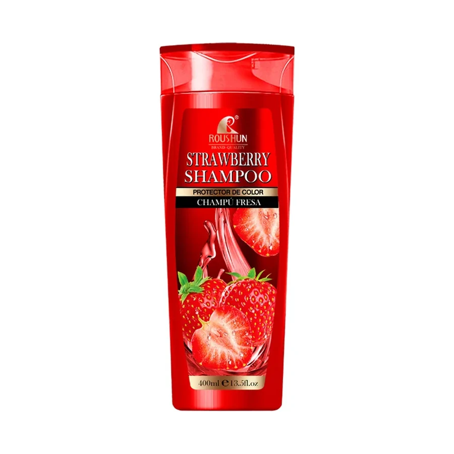 ROUSHUN Strawberry Shampoo 400 ml OEM/ODM Rs-30193 product image for OEM/ODM private label shampoo manufacturing