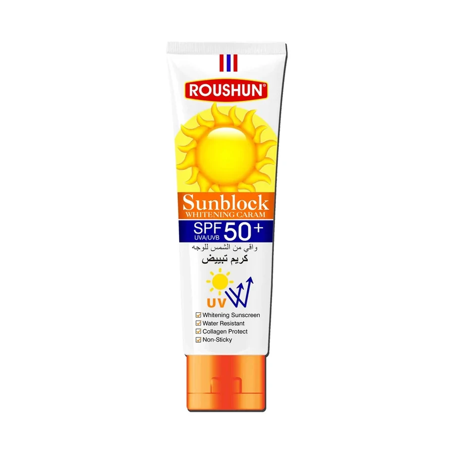 ROUSHUN SPF 50 Sunscreen SPF 50 Sunscreen model RS-30527 product image for OEM/ODM private label sunscreen manufacturing
