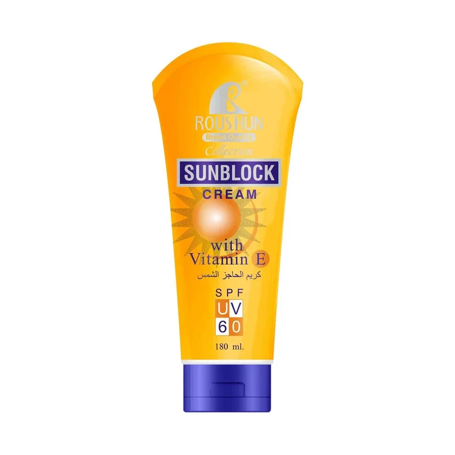 ROUSHUN SPF 60 Sunscreen model RS-30525 product image for OEM/ODM private label sunscreen manufacturing