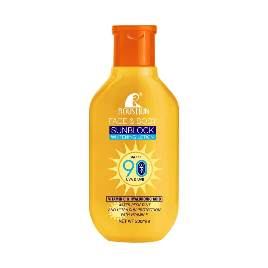 ROUSHUN SPF 90 Sunscreen model RS-30600 product image for OEM/ODM private label sunscreen manufacturing