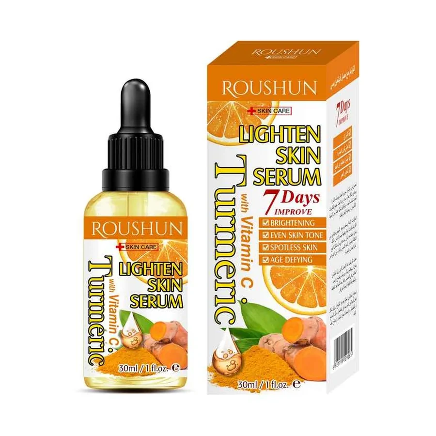 ROUSHUN Serum Turmeric Serum model RS-30746 product image for OEM/ODM private label skincare serum manufacturing