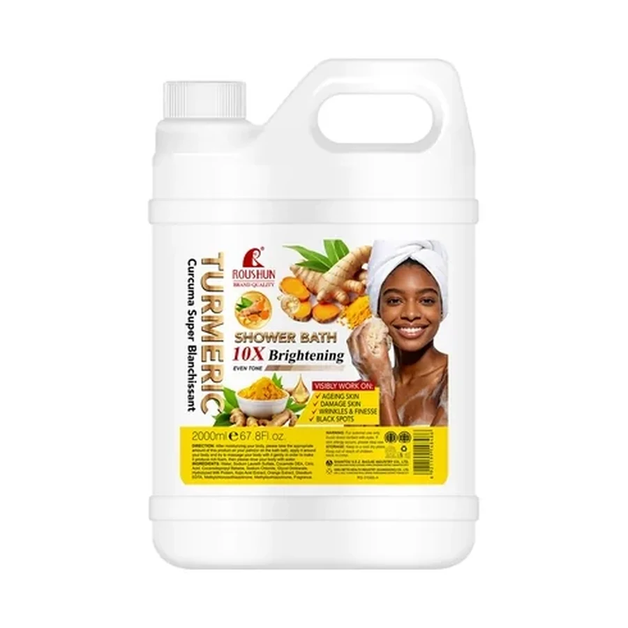ROUSHUN Turmeric Shower Gel 2 L OEM/ODM Rs-31060-a product image for OEM/ODM private label shower gel manufacturing
