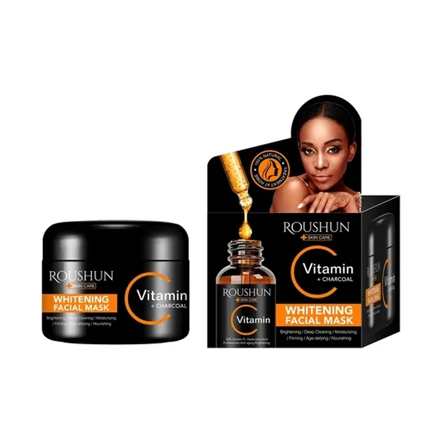 ROUSHUN Vc+ Vc+charcoal Facial Face Mask 100 g OEM/ODM Rs-30872 product image for OEM/ODM private label skincare manufacturing
