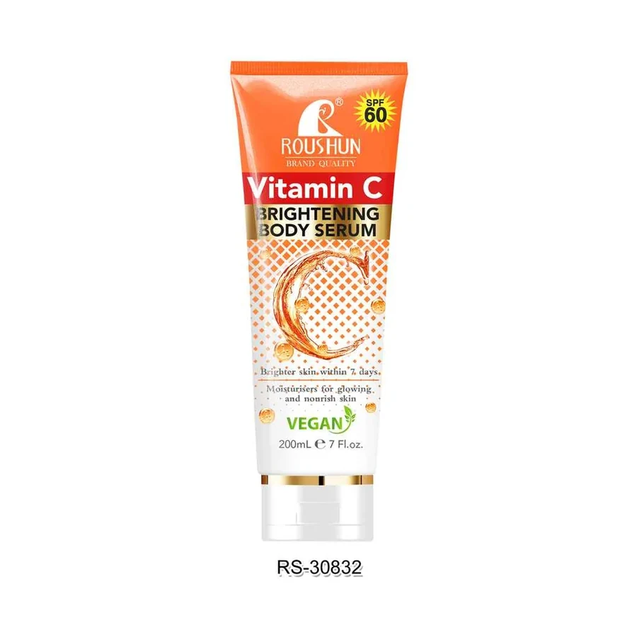 ROUSHUN VC Body Lotion Vitamin C Body Lotion model RS-30832 product image for OEM/ODM private label body lotion manufacturing