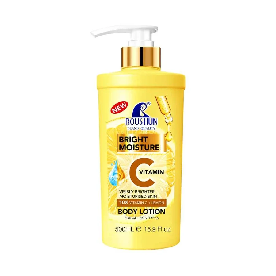 ROUSHUN Vitamin C Body Lotion model RS-30893 product image for OEM/ODM private label body lotion manufacturing