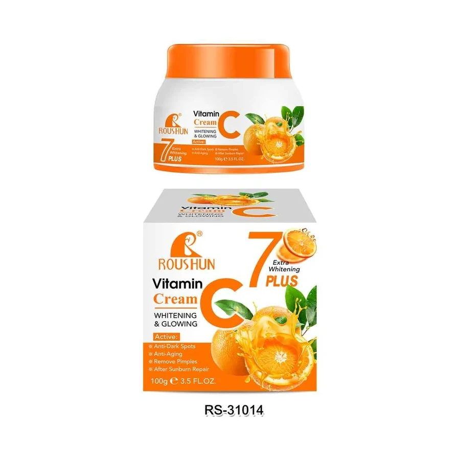 ROUSHUN Vitamin C Cream model RS-31014 product image for OEM/ODM private label body cream manufacturing