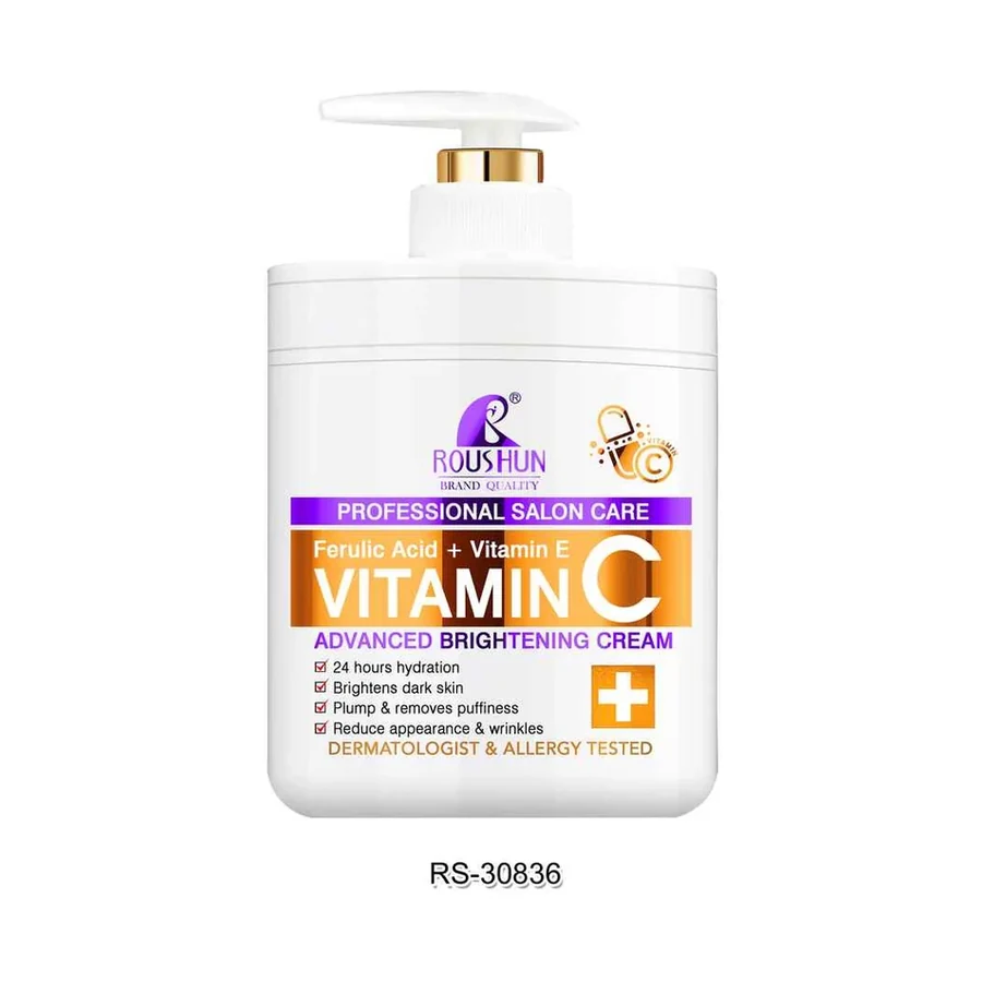 ROUSHUN VC Cream Vitamin C Cream model RS-30836 product image for OEM/ODM private label body cream manufacturing