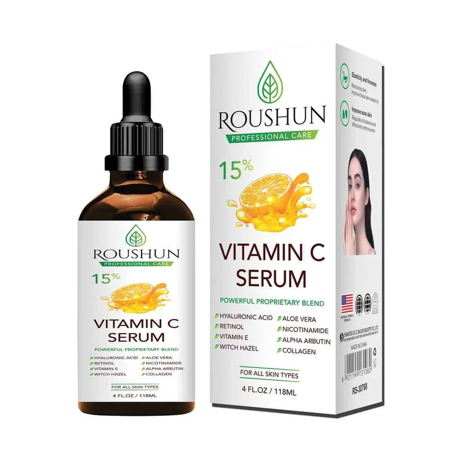 ROUSHUN C Serum Vitamin C Serum model RS-30768 product image for OEM/ODM private label skincare serum manufacturing