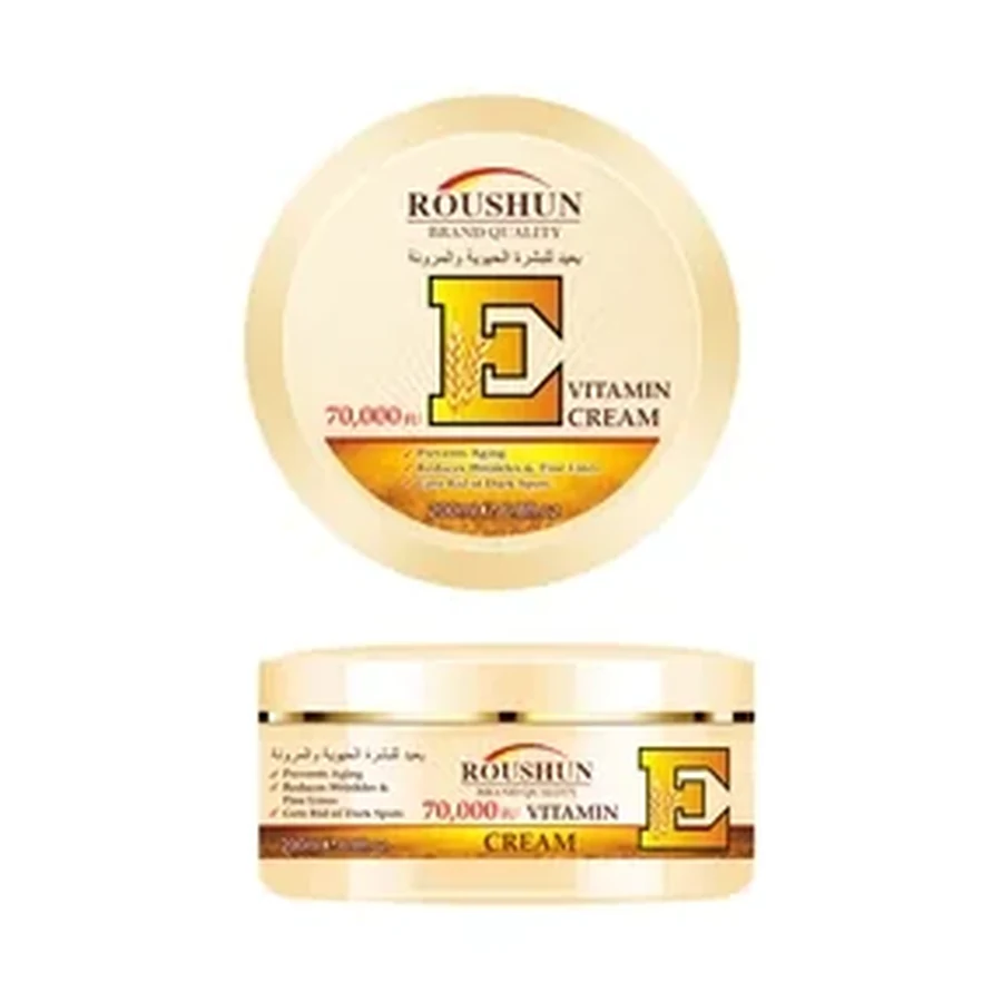 ROUSHUN Vitamin E Cream E Personal Care Product 200 ml OEM/ODM Rs-30305 product image for OEM/ODM private label personal care product manufacturing