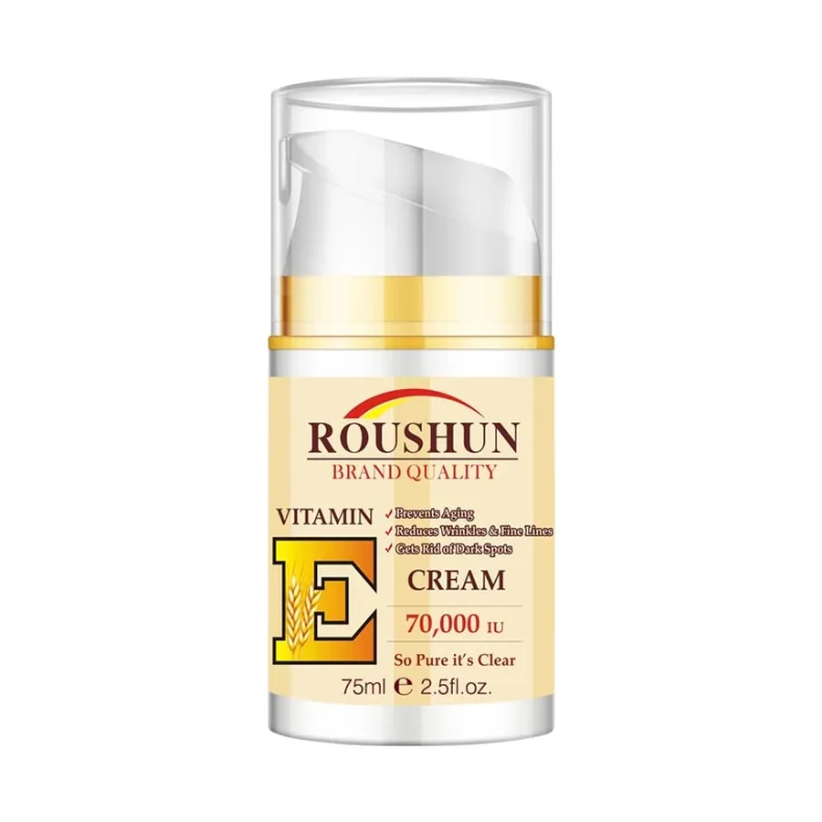 ROUSHUN Vitamin E Cream E Personal Care Product 75 ml OEM/ODM Rs-30153 product image for OEM/ODM private label personal care product manufacturing