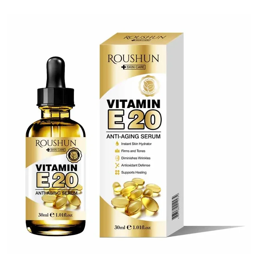 ROUSHUN Vitamin E E20 Serum 30 ml OEM/ODM Rs-30299 product image for OEM/ODM private label skincare manufacturing