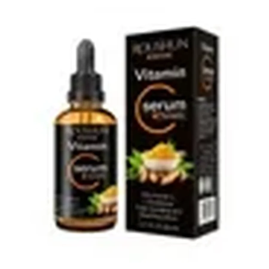 Turmeric + VC + L Glutathione Serum RS 30948 Body Oil white background product image for OEM/ODM private label essential oil manufacturing