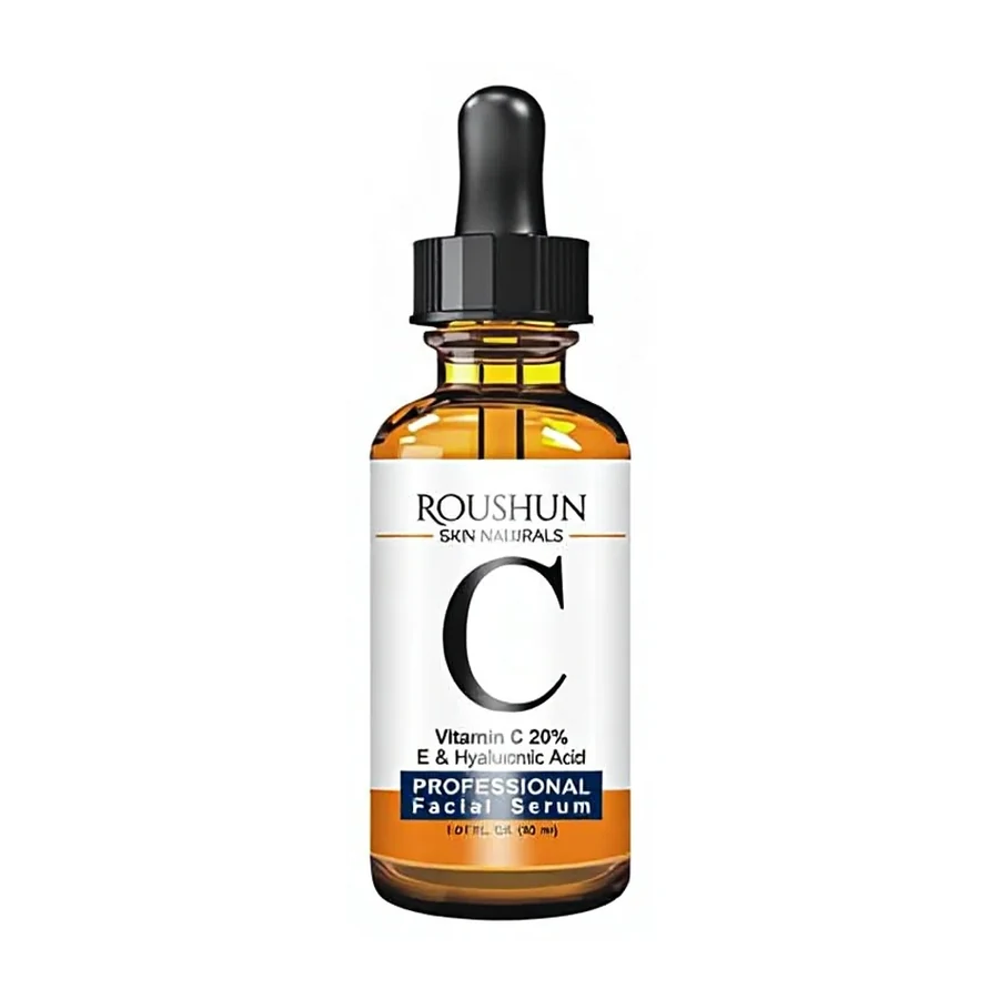 Vitamin C Serum for Face Moisturizing with Vitamin E & Hyaluronic Acid Night Use white background product image for OEM/ODM private label skincare