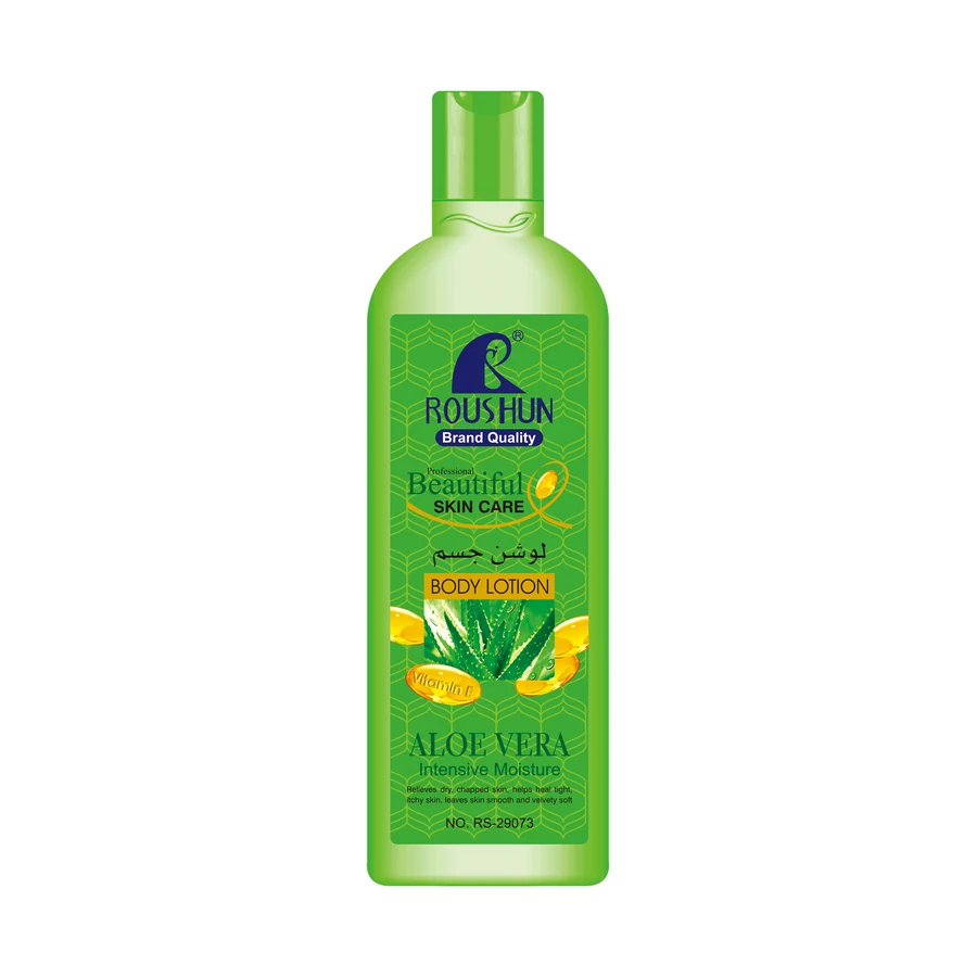 Aloe Vera Body Lotion 400 ml model RS-29073 product packaging for private label OEM/ODM