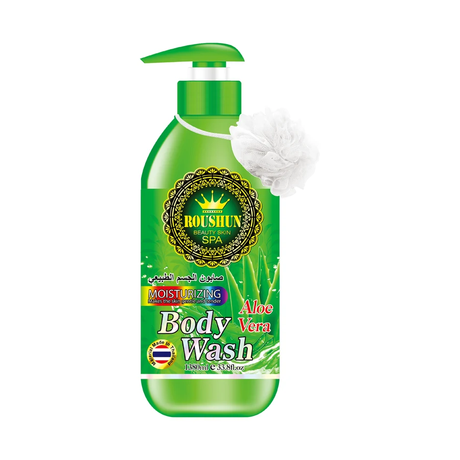 Aloe Vera Shower Gel 1380 ml model RS-29666 product packaging for private label OEM/ODM