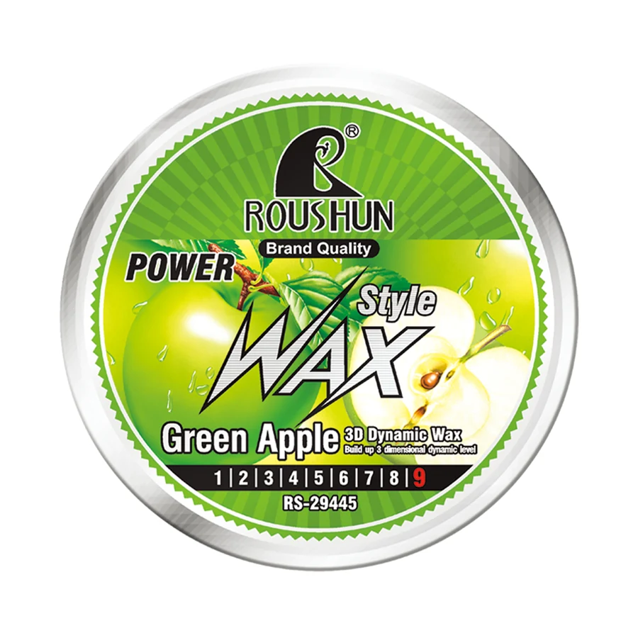 Apple Hair Styling Gel 150 g model RS-29445 product packaging for private label OEM/ODM