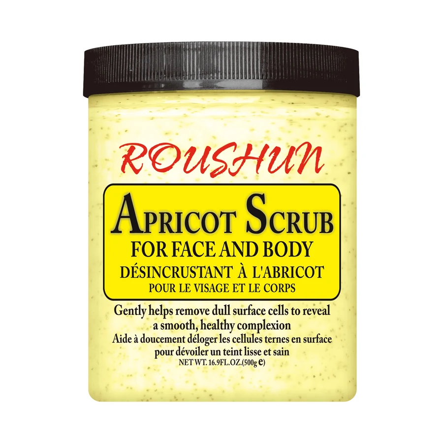 Apricot Body Scrub 500 ml model RS-29632 product packaging for private label OEM/ODM