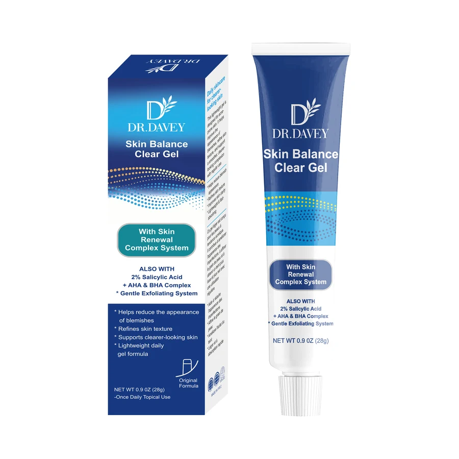 Blemish Care Gel 28 g model DV-7041 product packaging for private label OEM/ODM