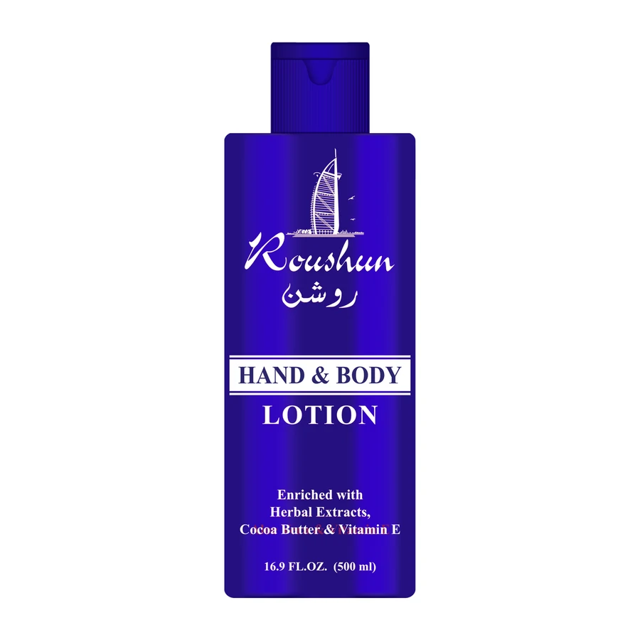 Blue Body Lotion 500 ml model RS-28499 product packaging for private label OEM/ODM