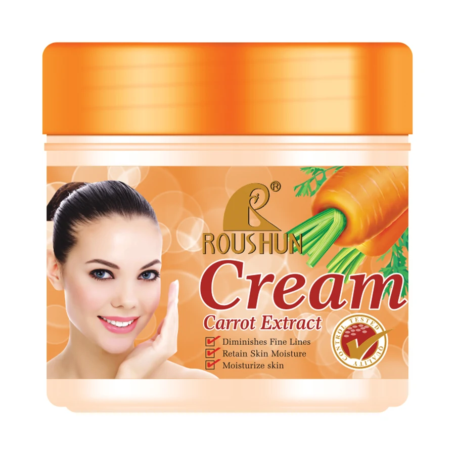 Carrot Body Cream 150 ml model RS-29149 product packaging for private label OEM/ODM