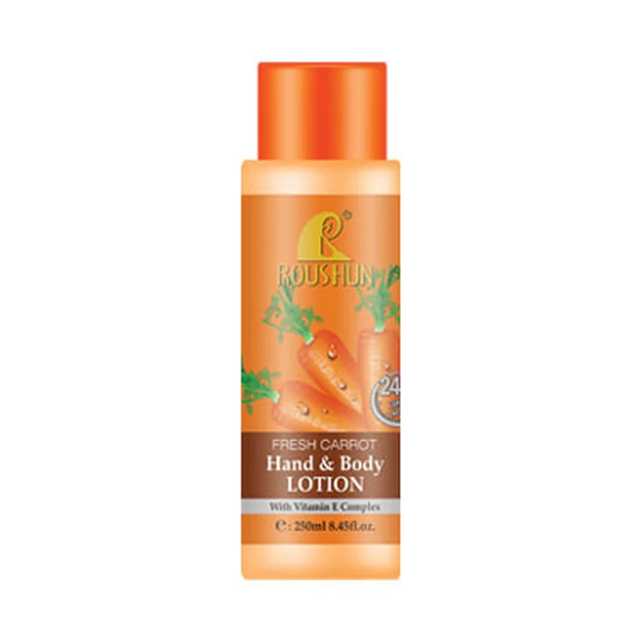 Carrot Body Lotion 250 ml model RS-29286 product packaging for private label OEM/ODM