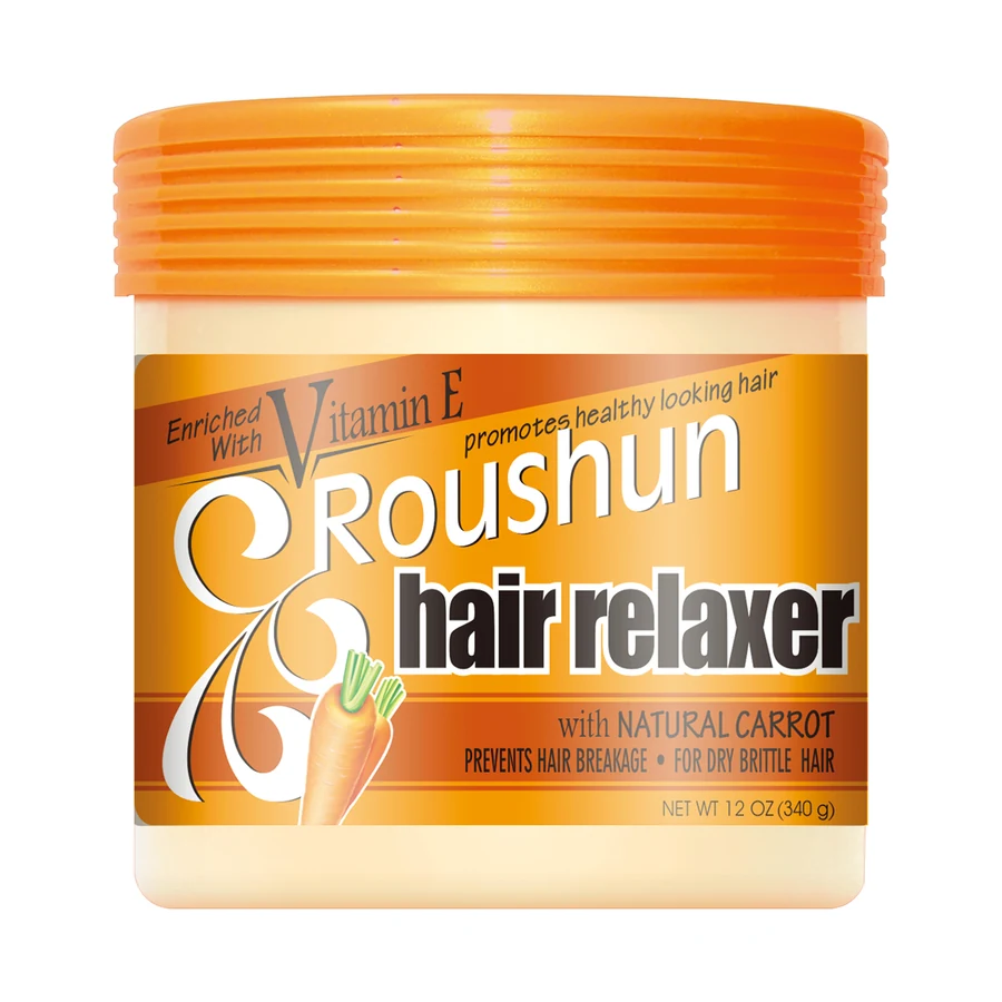 Carrot Hair Relaxer 500 g model RS-29589 product packaging for private label OEM/ODM