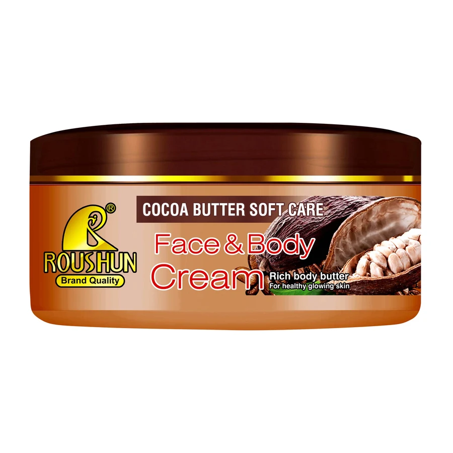 Cocoa Butter Body Cream 200 ml model RS-29565 product packaging for private label OEM/ODM