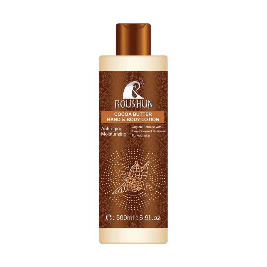 Cocoa Butter Body Lotion 500 ml model RS-29289 product packaging for private label OEM/ODM