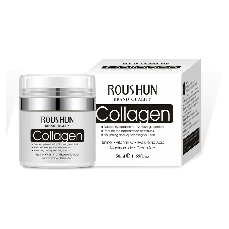 Collagen Face Cream 50 ml model RS-30141 product packaging for private label OEM/ODM