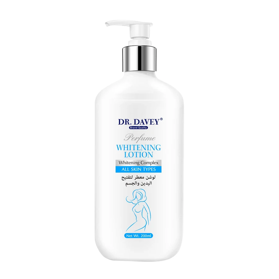 DR.DAVEY Body Lotion 300 ml model DV-6056 product packaging for private label OEM/ODM