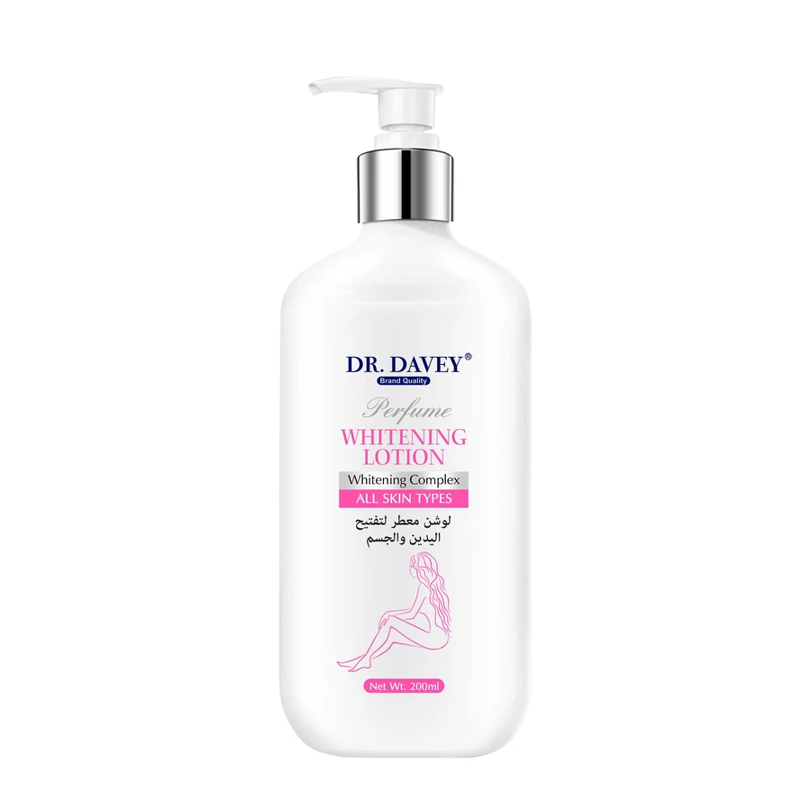 DR.DAVEY Body Lotion 300 ml model DV-6057 product packaging for private label OEM/ODM